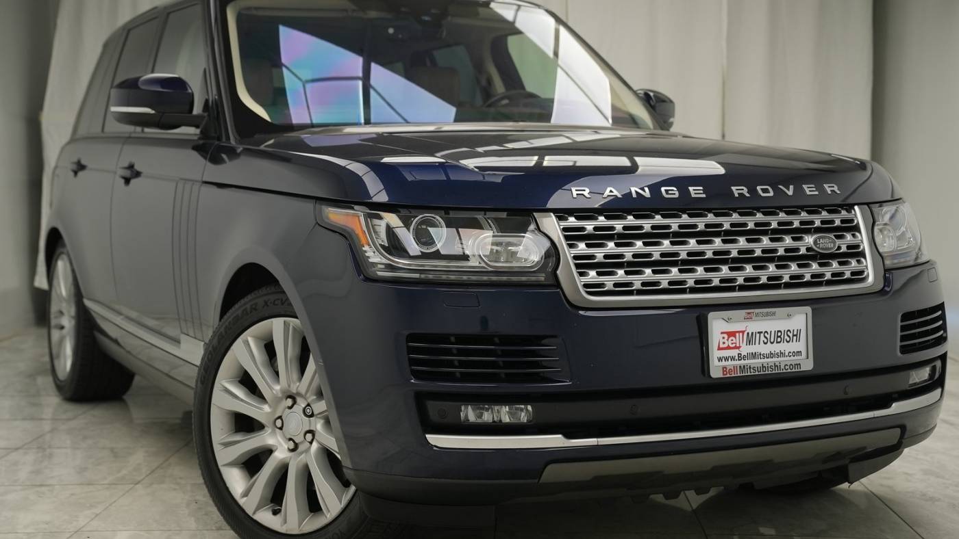 2017 land rover range rover supercharged