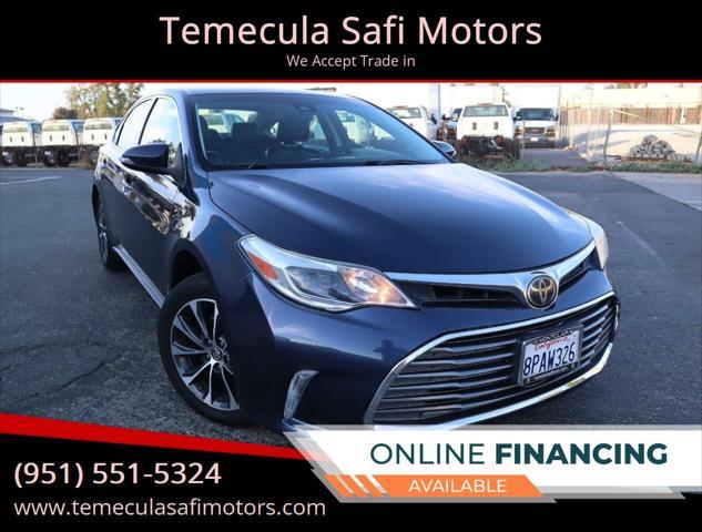 2018 toyota avalon xle
