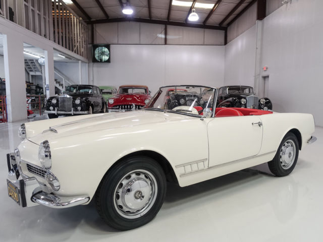 rare classic 1959 alfa romeo 2000 spider | driven 1,000 miles since restoration