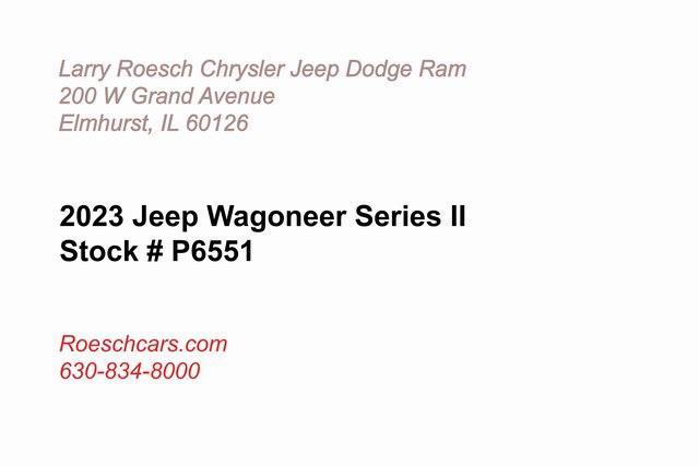 2023 jeep wagoneer series ii 4x4