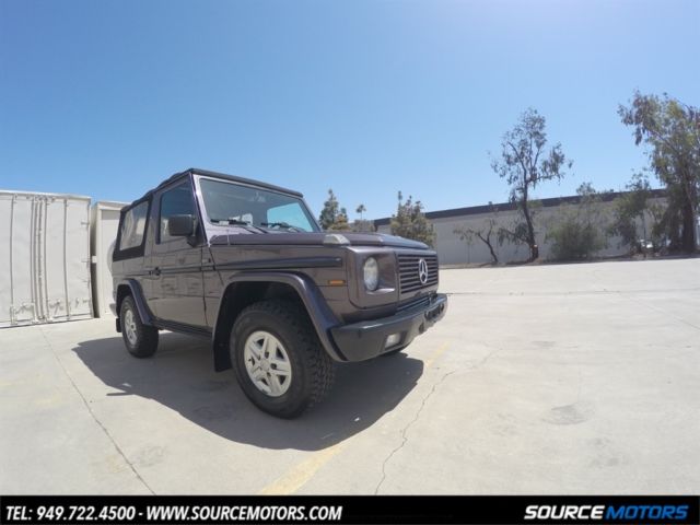 mercedes-benz g-wagen 300d europa, diesel, manual tranny, convertible gwagon