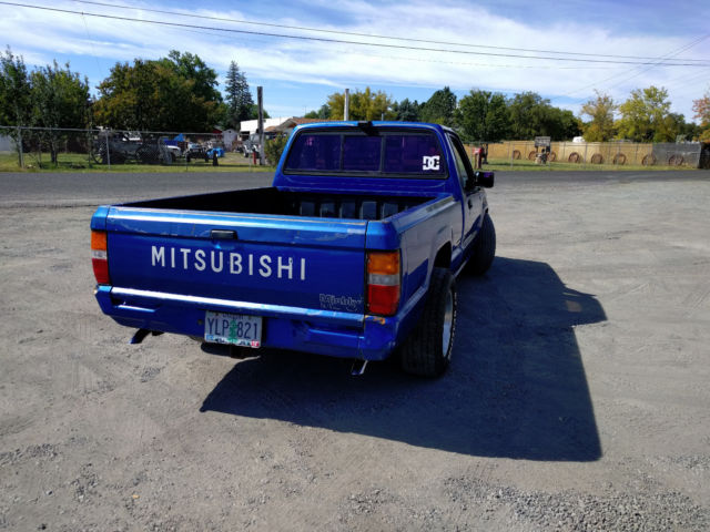 1991 mitsubishi mighty max, diesel pickup truck!