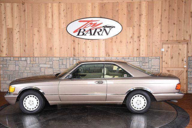 1989 mercedes-benz 560 series 560sec beige 2dr coupe 560sec auto 8 cylinder engi