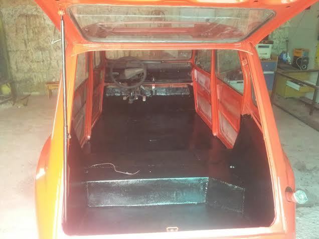 1979 citroen, dyane 6 kpl, red, good conditon, convertable