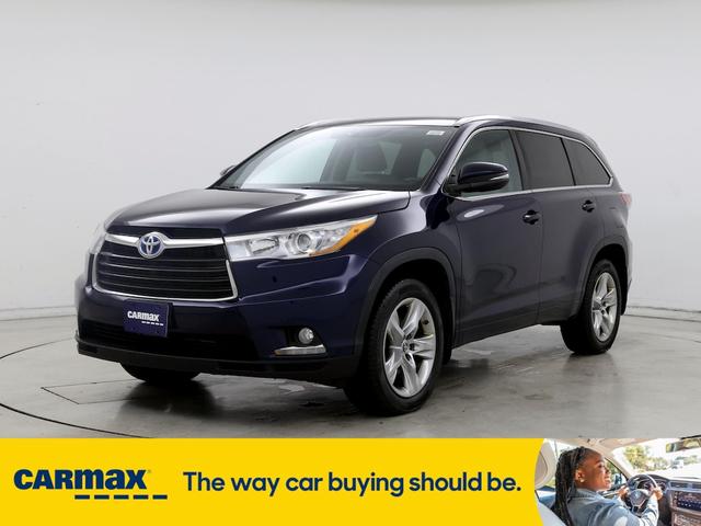2016 toyota highlander hybrid limited