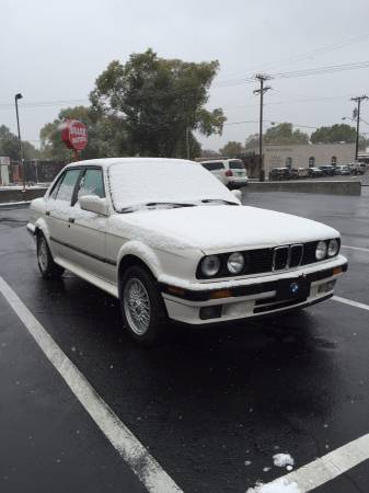 1989 bmw e30 325ix 4-door manual