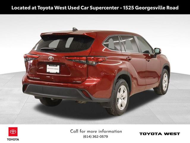 2023 toyota highlander le