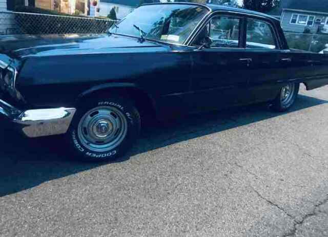 1963 chevrolet impala sedan blue rwd automatic chrome