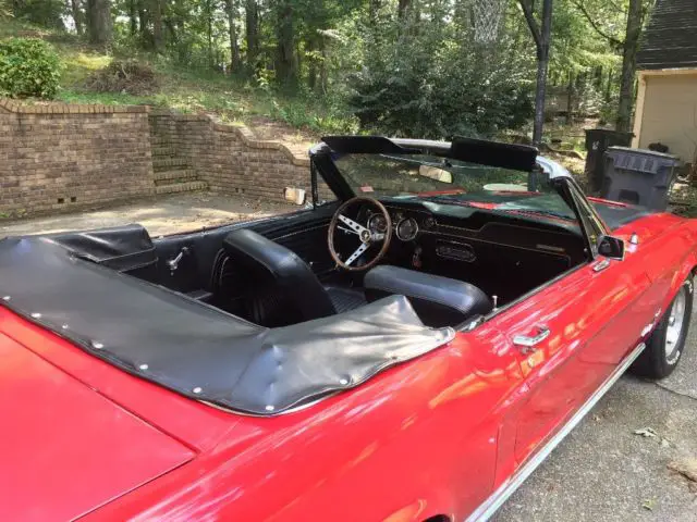 '68 mustang convertible, new 302, high performance heads, lots more!
