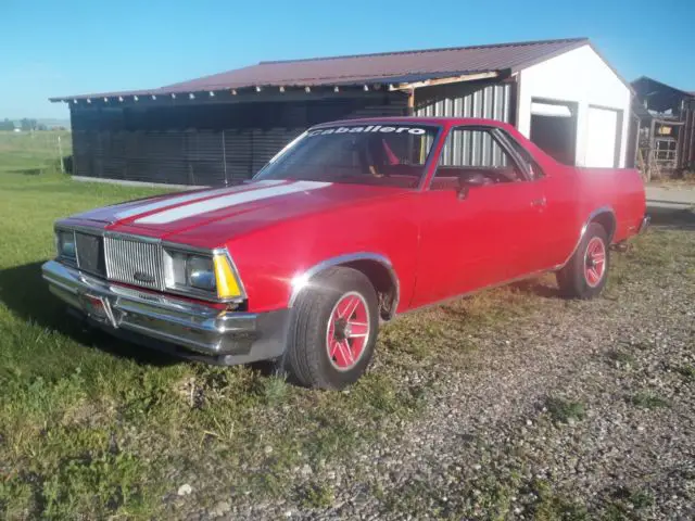 1980 chevrolet el camino caballero