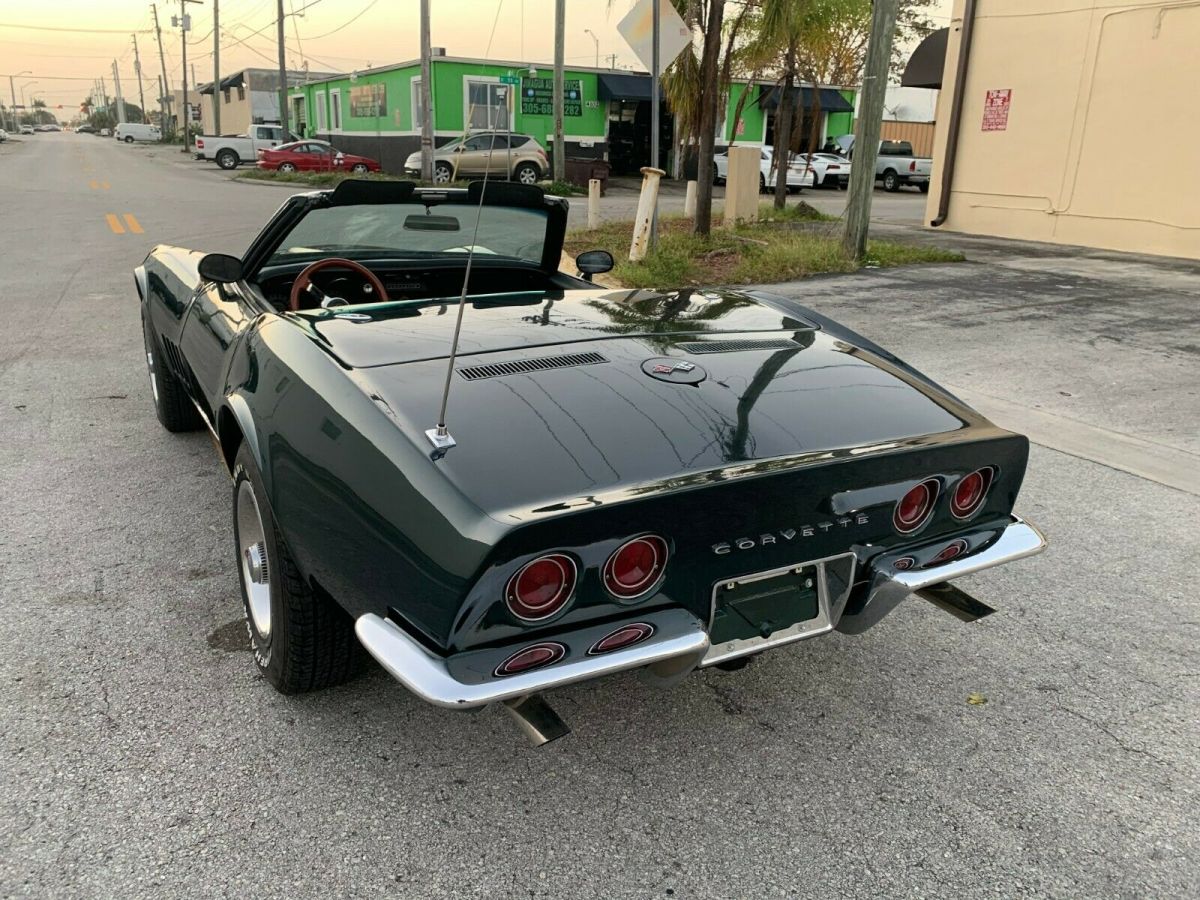1968 corvette convert, #'s matching, 4spd, no reserve