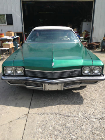 1972 buick lesabre custom convertible 2-door 5.7l