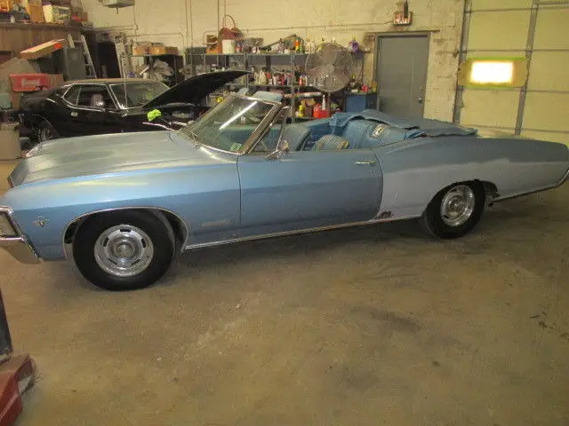 1967 chevy impala ss convertible matching# 40,000 mi actual