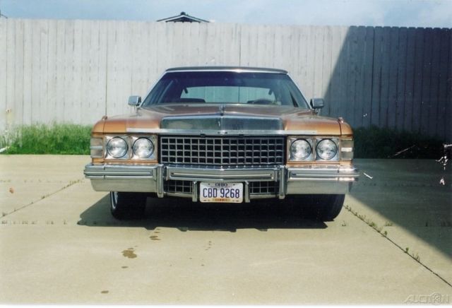 1974 cadillac fleetwood used automatic coupe