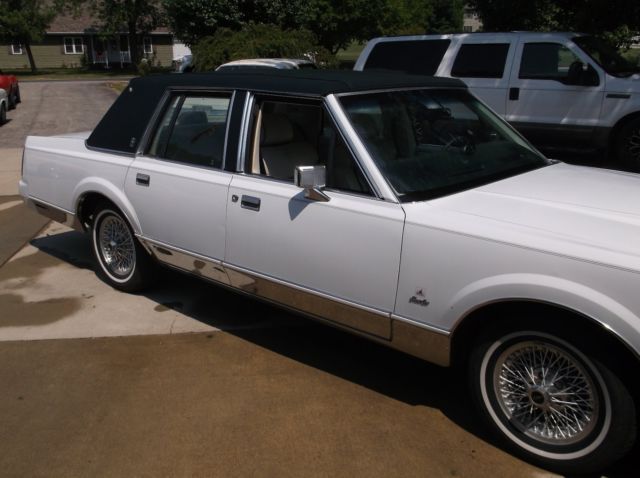 87 lincoln town car limited edition