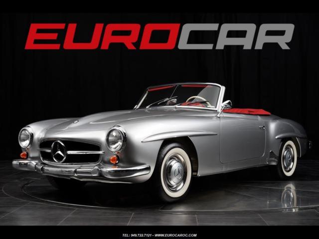 mercedes 190sl, nut and bolt restoration, show quality collector car