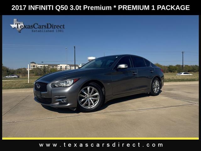 2017 infiniti q50 3.0t premium