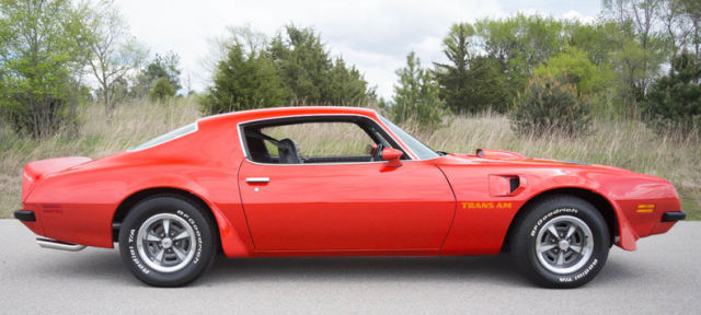 1974 trans am 400 auto ac restored - one family owned