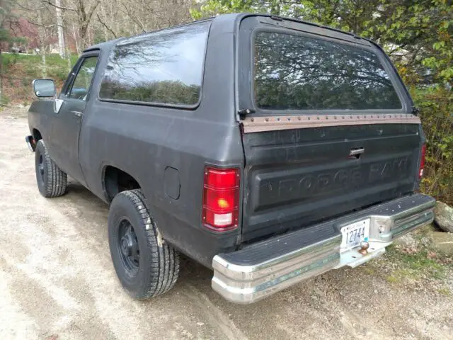 1991 dodge ramcharger with a 12v cummins swap