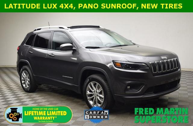 2021 jeep cherokee latitude lux