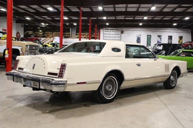 1978 lincoln continental mark v 36906 miles cream coupe 460 v8 automatic