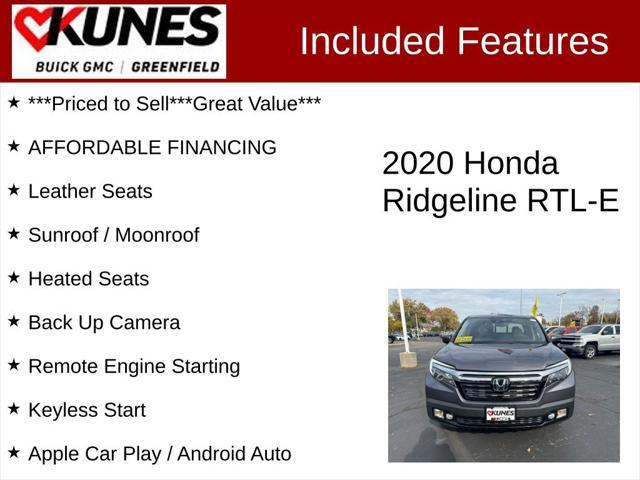 2020 honda ridgeline rtl-e
