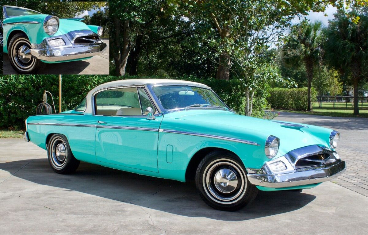 1955 studebaker president hardtop 259ci v8 3-spd manual