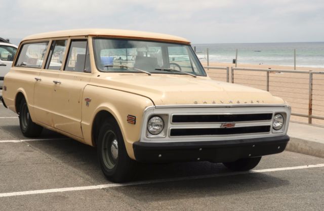 1968 chevrolet c10 suburban - mechanically restored california rust free w/ 454