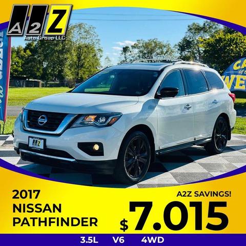2017 nissan pathfinder platinum