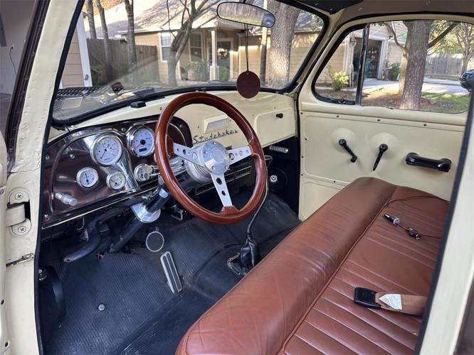 1959 studebaker truck in the woodlands, texas