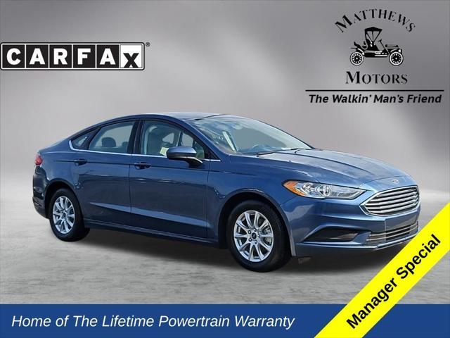 2018 ford fusion s