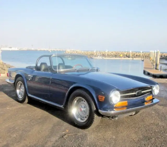 1972 triumph tr6 ***rust free~restored~ca car***
