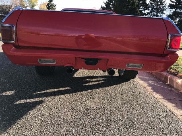 1972 el camino custom- high quality steel mods, factory a/c, numbers matching