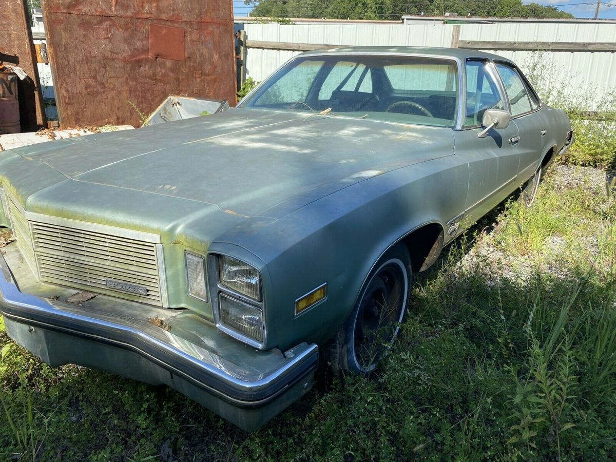 1977 buick century 5.7 sedan green rwd automatic custom