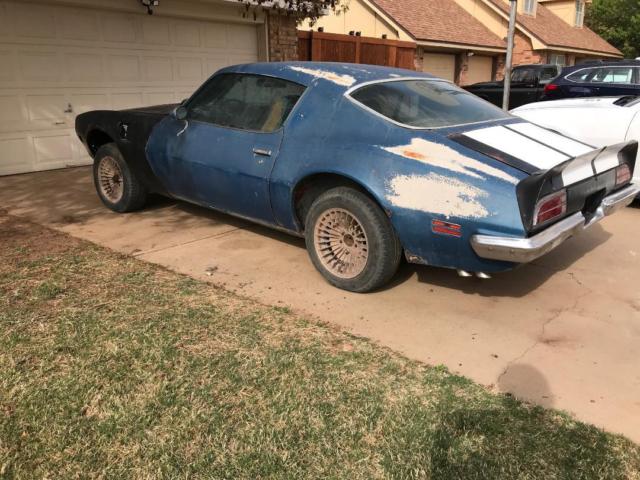 1972 firebird trans am tribute