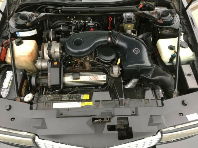1989 cadillac eldorado biarritz 78k original miles black beauty w/ burgundy int