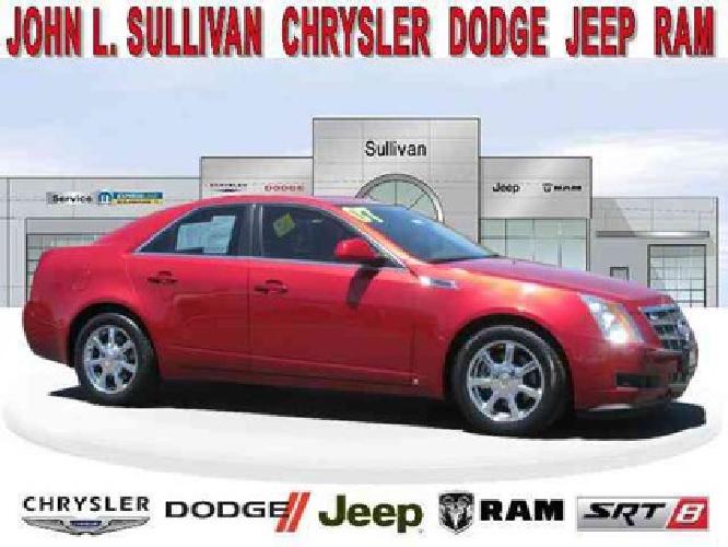 2008 cadillac cts rwd w/1sa in yuba city, ca