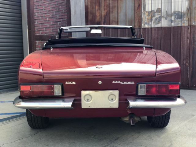 1971 fiat 124 sport spider