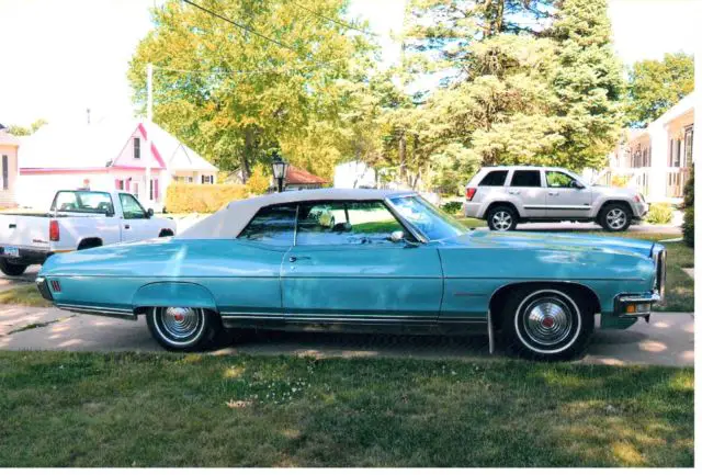 1970 pontiac bonneville base 6.6l convertible