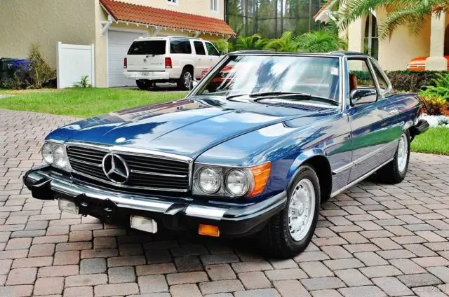 1985 mercedes-benz 380 sl convertible low miles simply beautiful!!