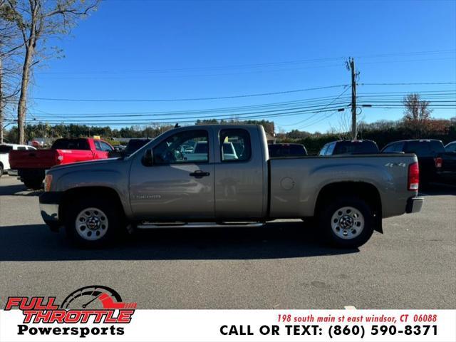 2009 gmc sierra 1500 work truck extended cab