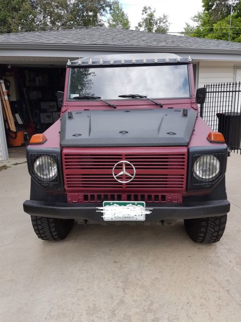 1984 mercedes-benz 240gd 4ã—4 g-class gwagon the wolf w460/461 45k miles