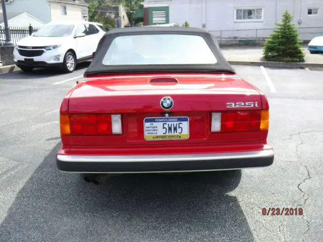 1989 325 i convertible
