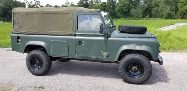 1986 land rover defender 110 diesel soft-top pickup