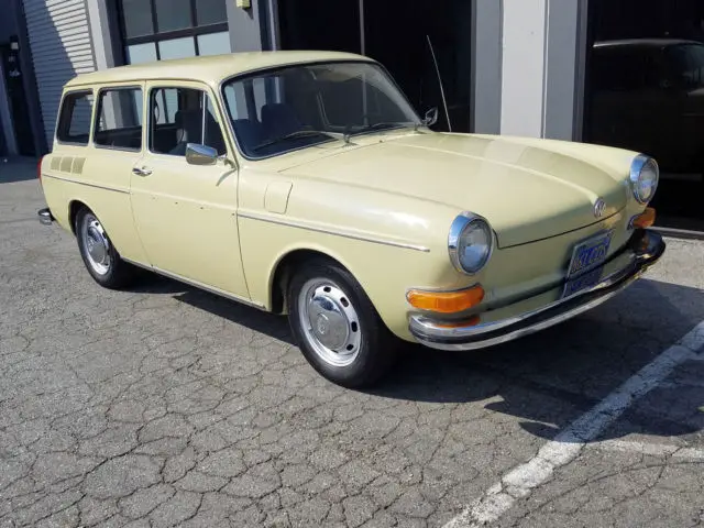 1-owner 1971 volkswagen vw squareback! blue license plate california classic!