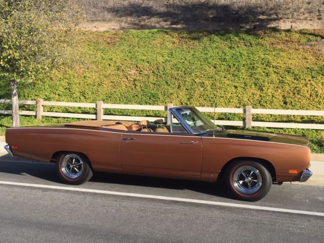1969 69 plymouth road runner roadrunner convertible