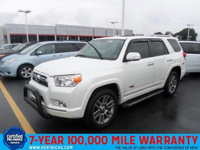 2012 toyota 4runner limited awd limited 4dr suv for sale in milford, delaware
