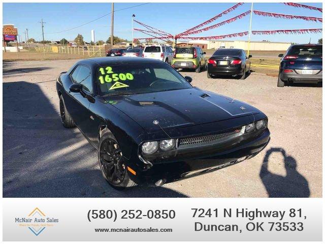 used 2012 dodge challenger r/t duncan, ok 73533 for sale in duncan, oklahoma
