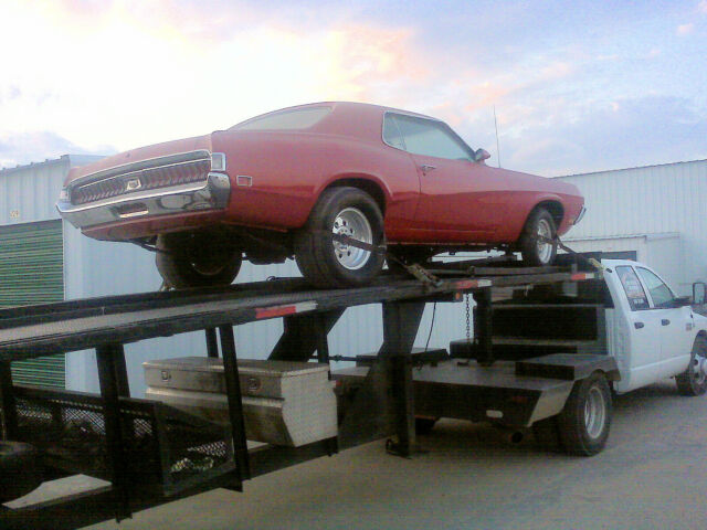 1970 mercury cougar xr7 351 cobra jet engine 9 inch detroit locker red on red!!!