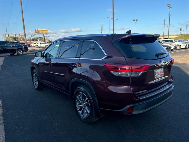 2019 toyota highlander xle